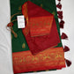 Green Red Paithani Silk Saree - 