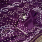 Bandhani Bhandej Purple Modal Silk Saree - 