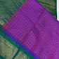 Semi Gadwal Silk Purple Saree - 