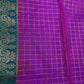 Semi Gadwal Silk Purple Saree - 