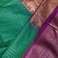 Semi Gadwal Silk Green Saree - 