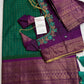 Semi Gadwal Silk Green Saree - 