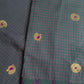 Check Semi Gadwal Silk Green Pink Saree - 