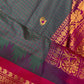 Check Semi Gadwal Silk Green Pink Saree - 