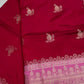 Pink Raw Mango Light Weight Silk Saree - 