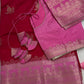 Pink Raw Mango Light Weight Silk Saree - 