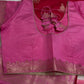 Pink Raw Mango Light Weight Silk Saree - 