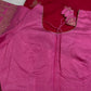Pink Raw Mango Light Weight Silk Saree - 