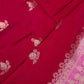 Pink Raw Mango Light Weight Silk Saree - 