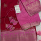 Pink Raw Mango Light Weight Silk Saree - 