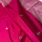 Pink Raw Mango Light Weight Silk Saree - 