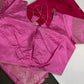 Pink Raw Mango Light Weight Silk Saree - 