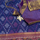 Blue Pink Patola Ikkat Light Weight Silk Saree - 
