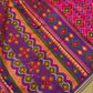 Pink Purple Patola Ikkat Light Weight Silk Saree - 