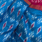 Pure Silk Handloom Pochampally Ikkat Saree - 