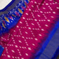 Pure Silk Handloom Pochampally Ikkat Pink Saree - 