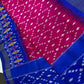 Pure Silk Handloom Pochampally Ikkat Pink Saree - 