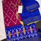 Pure Silk Handloom Pochampally Ikkat Pink Saree - 