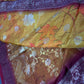 Satin Silk Orange Red Saree - 