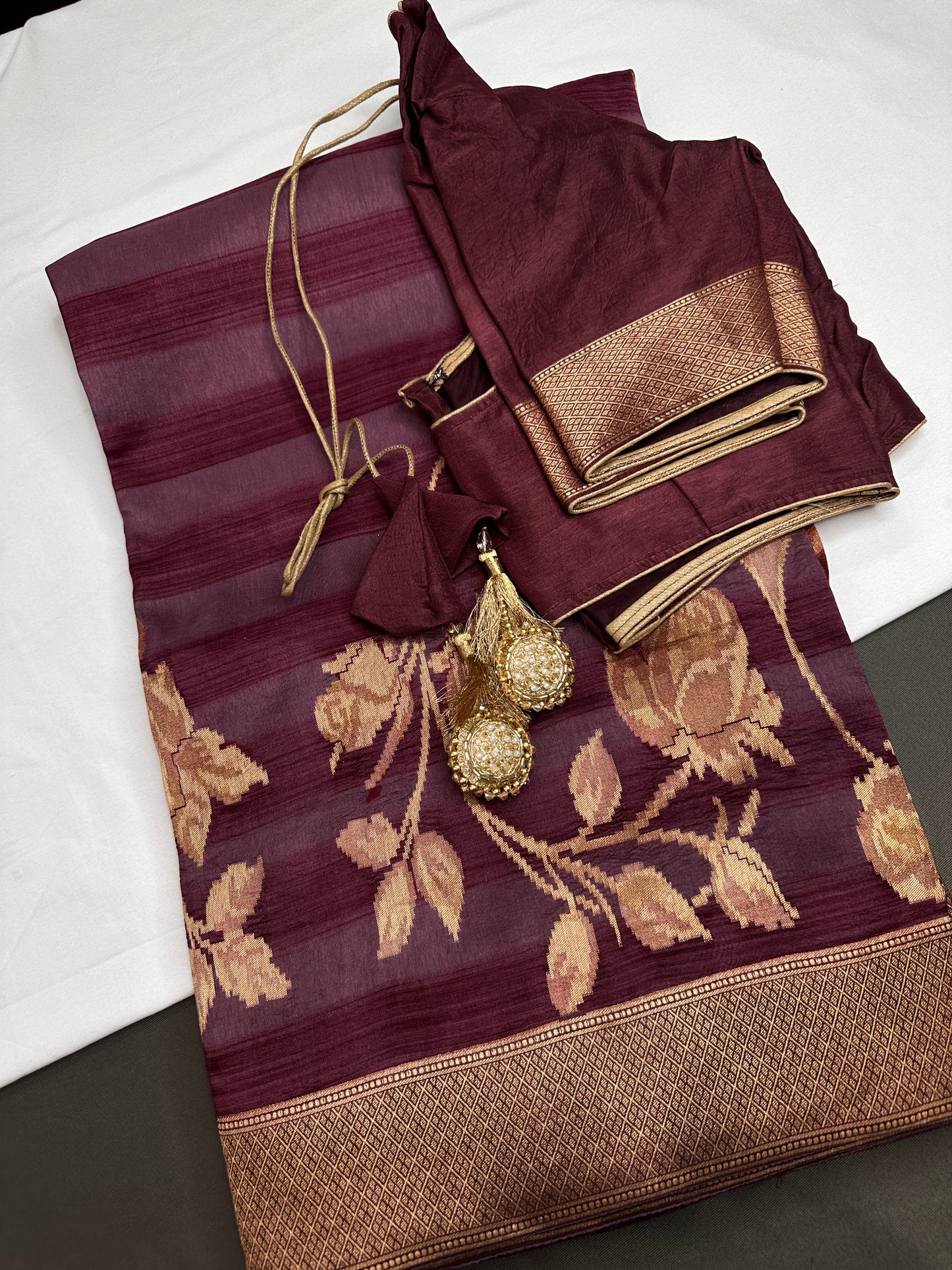 Banarsi Pure Silk Saree - 