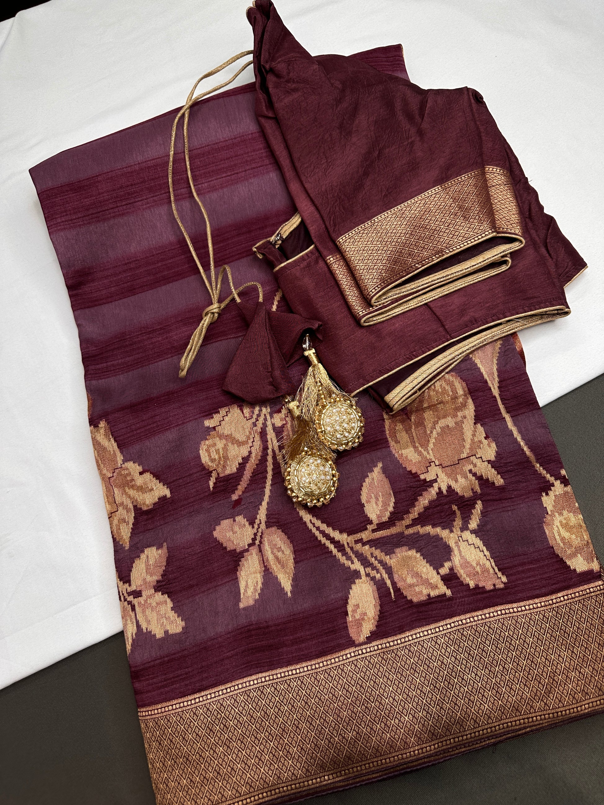 Banarsi Pure Silk Saree - 