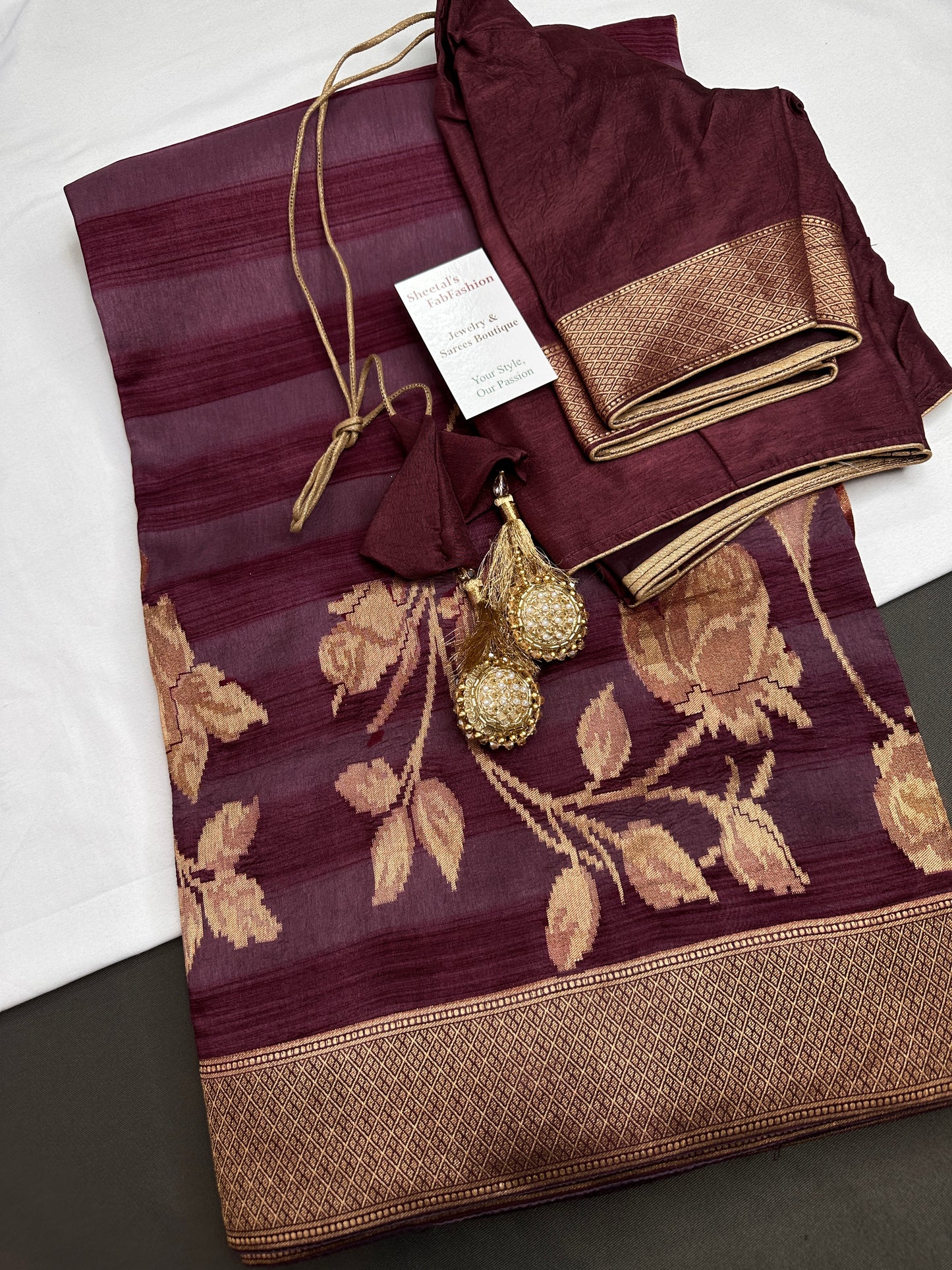 Banarsi Pure Silk Saree - 
