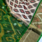 Pure Cotton Silk Pochampally Ikkat Saree - 