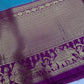 Semi Kanchi Palki Bharat Blue Checks Saree - 