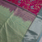 Semi Kanchi Palki Bharat Pink Butterfly Saree - 
