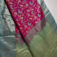 Semi Kanchi Palki Bharat Pink Butterfly Saree - 