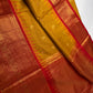 Semi Gadwal Mustard Red Saree - 