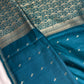 Soft Silk Teal Green Saree - 
