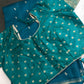 Soft Silk Teal Green Saree - 
