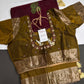 Gap Border Mangalgiri Semi Maroon Green Sillk Saree - 