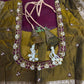 Gap Border Mangalgiri Semi Maroon Green Sillk Saree - 