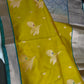 Semi Kanchi Pattu Green Silk Saree - 