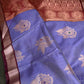 Semi Kanchi Pattu Purple Lavender Silk Saree - 