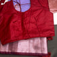 Semi Kanchi Pattu Purple Lavender Silk Saree - 
