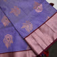 Semi Kanchi Pattu Purple Lavender Silk Saree - 