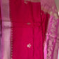 Pink Raw Mango Light Weight Silk Saree - 