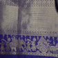 Semi Kanchi Palki Bharat Blue Checks Saree - 