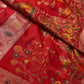 Soft Silk Semi Banarsi Red Saree - 