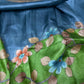 Pure Tussar Floral Printed Light Weight Saree - 