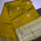 Green Raw Mango Light Weight Silk Saree - 