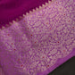 Magenta Pink Raw Mango Light Weight Silk Saree - 