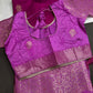 Magenta Pink Raw Mango Light Weight Silk Saree - 