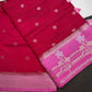 Pink Raw Mango Light Weight Silk Saree - 