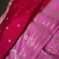 Pink Raw Mango Light Weight Silk Saree - 