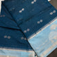 Blue Raw Mango Light Weight Silk Saree - 