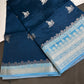 Blue Raw Mango Light Weight Silk Saree - 